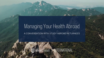  Managing Health Abroad 